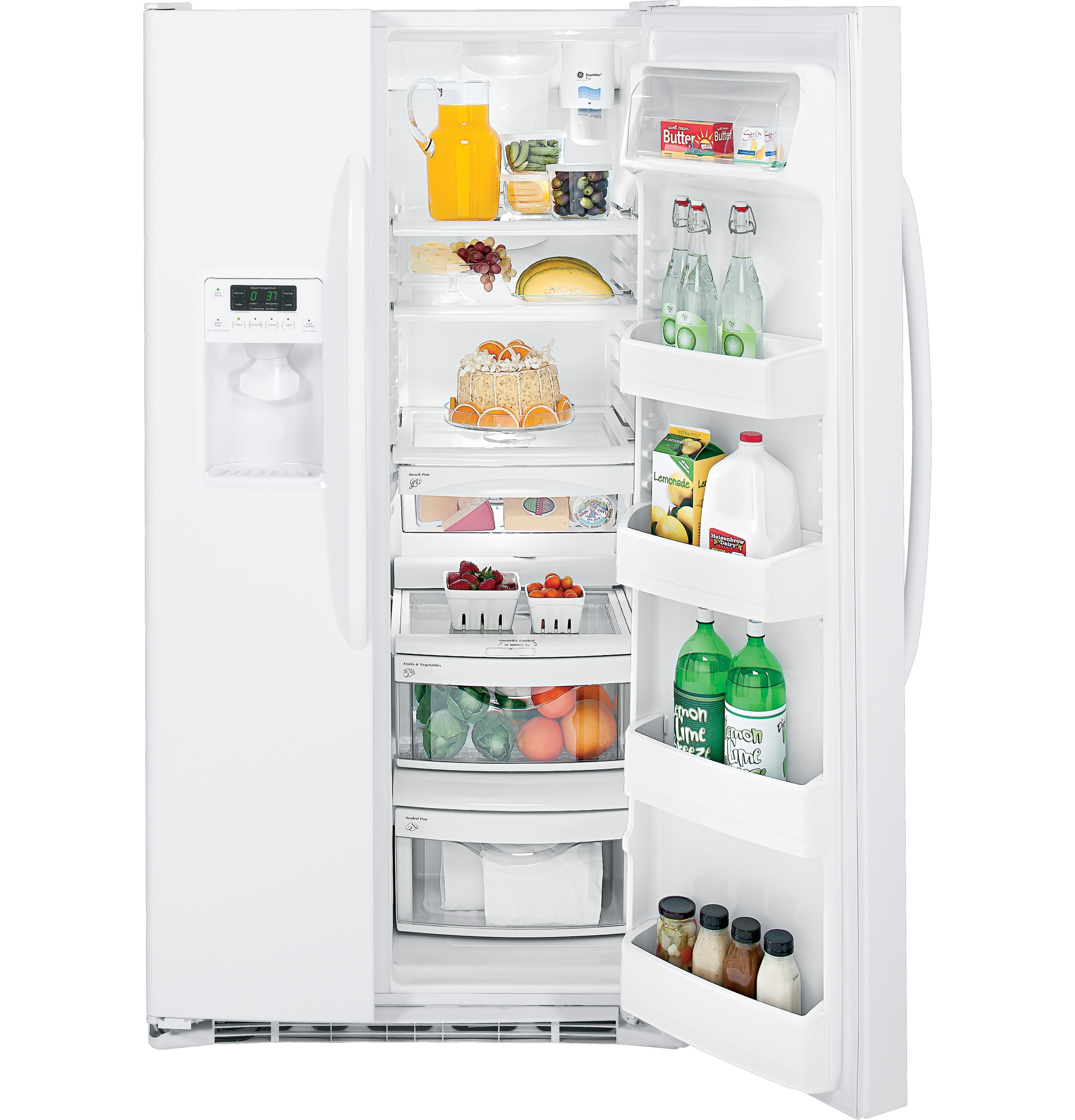 25.9 Cu. Ft. Side-By-Side Refrigerator GSHF6HGDWW