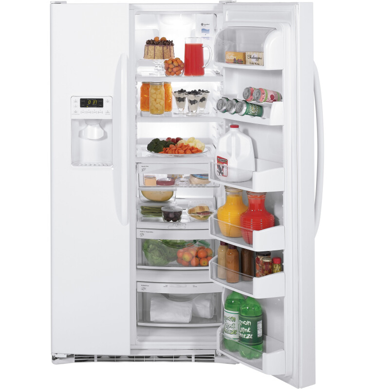 25.9 Cu. Ft. Side-By-Side Refrigerator with Dispenser GSHF6KGZWW