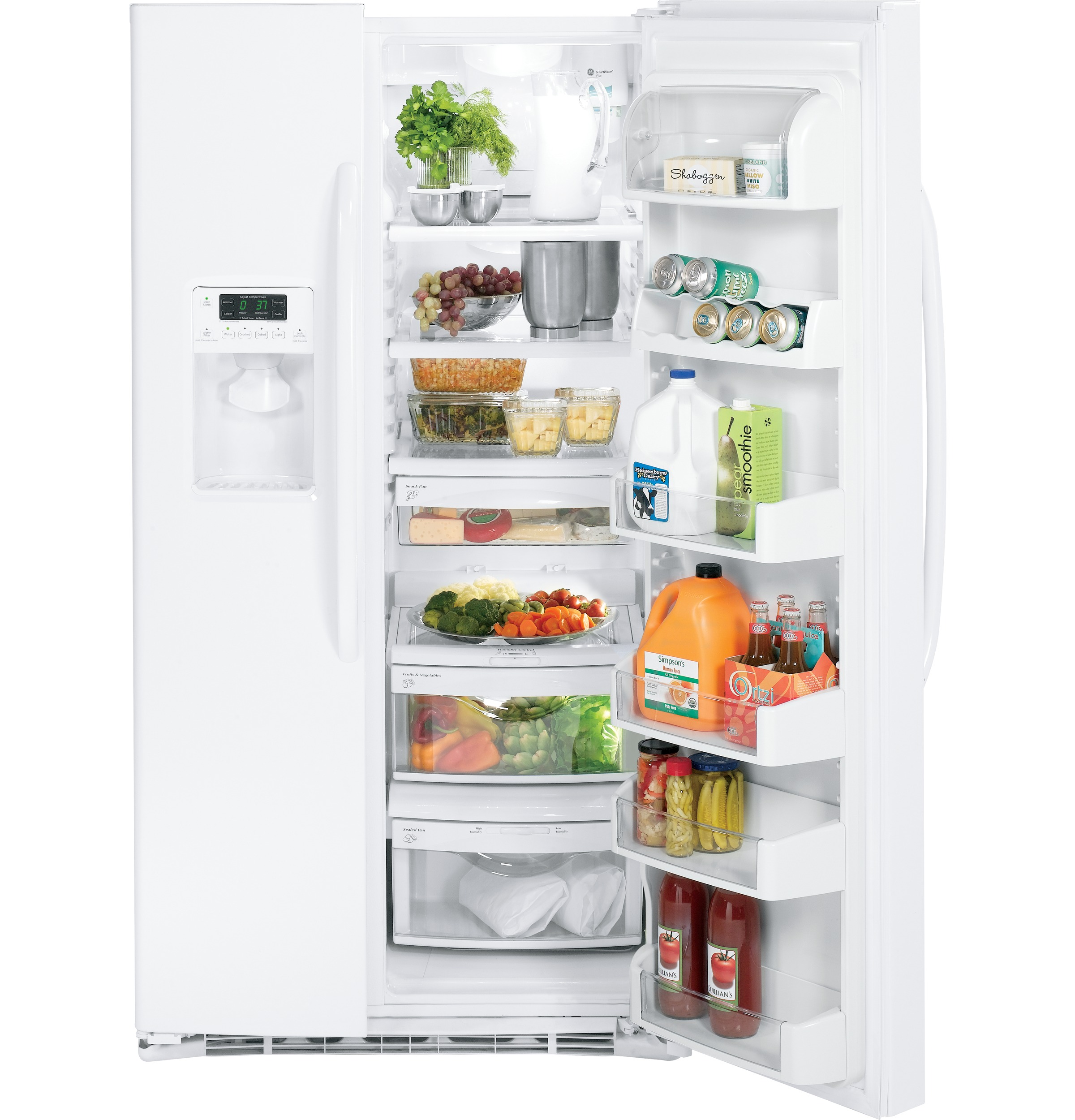 25.9 Cu. Ft. Side-By-Side Refrigerator with Dispenser GSHF6LGBWW