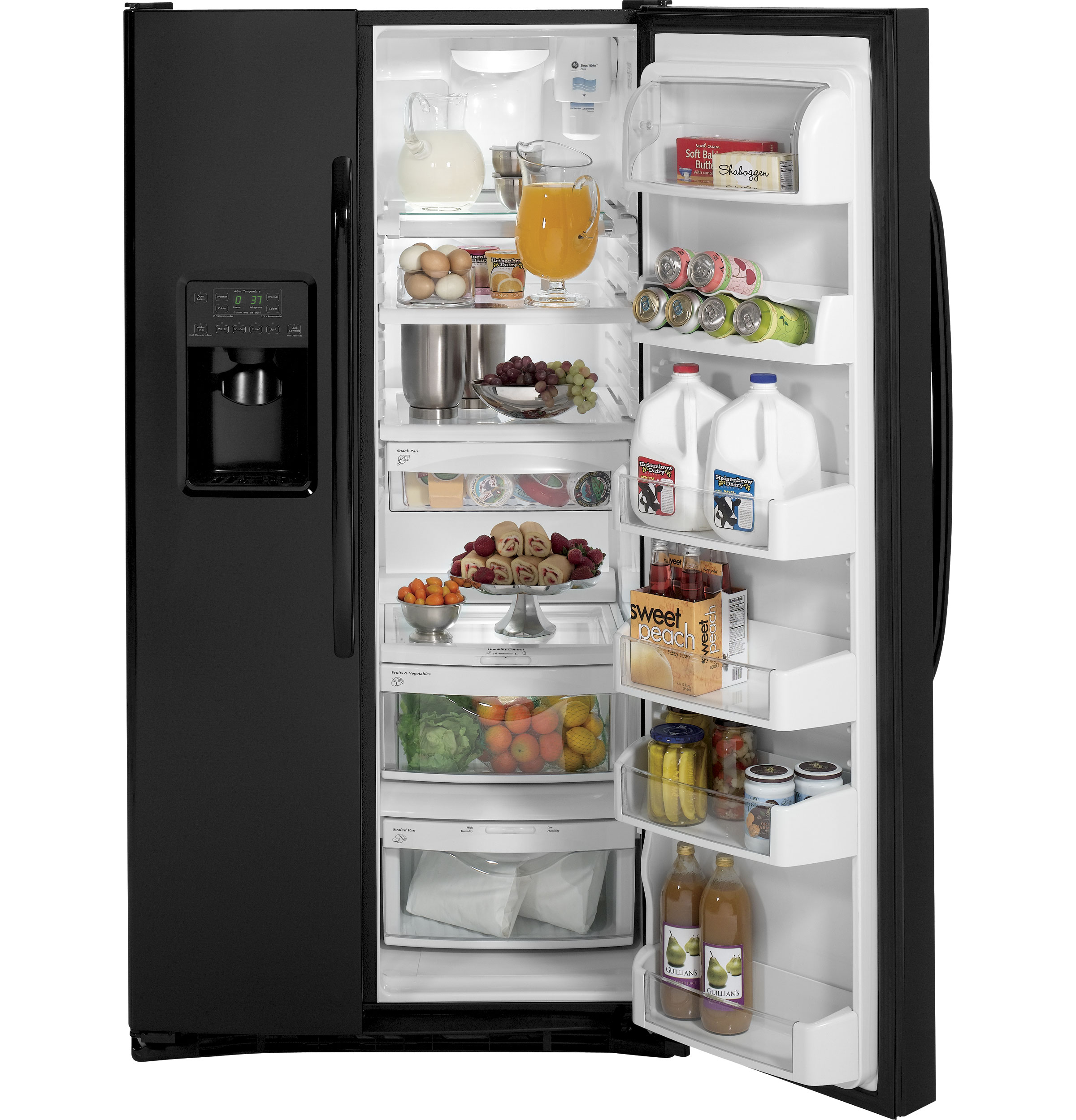 25.9 Cu. Ft. Side-By-Side Refrigerator with Dispenser GSHF6LGZBB