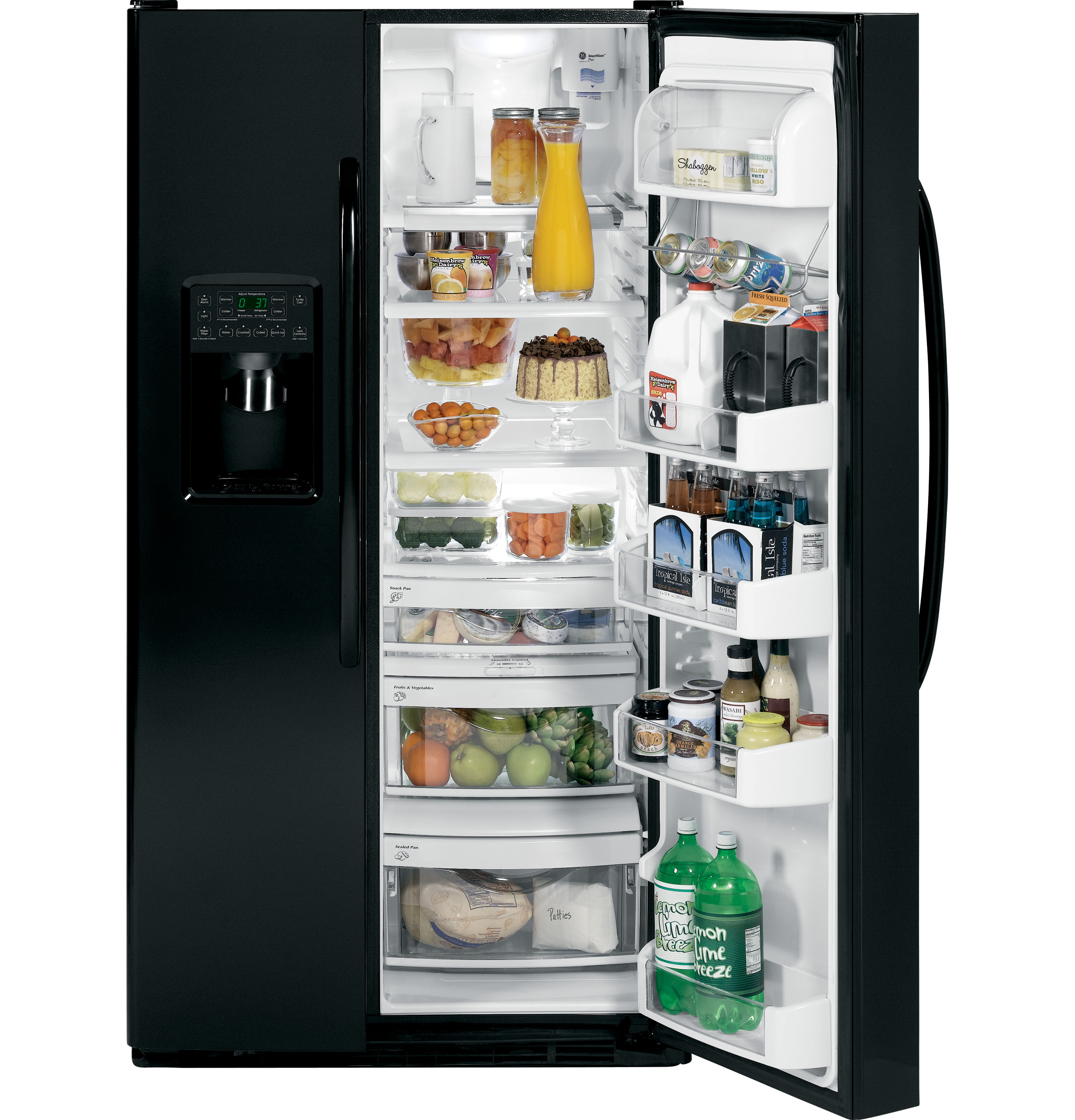 29.1 Cu. Ft. Side-by-Side Refrigerator with Integrated Dispenser GSHF9NGYBB