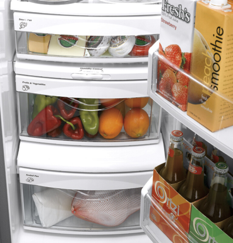 29.1 Cu. Ft. Side-by-Side Refrigerator with Integrated Dispenser GSHF9NGYWW