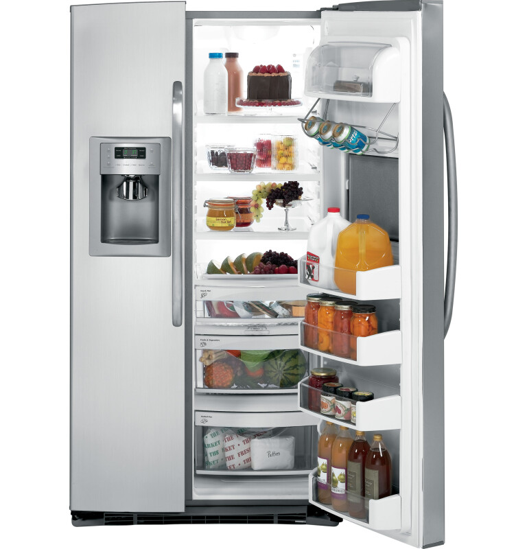 25.9 Cu. Ft. Side-By-Side Refrigerator with Dispenser GSHL6PHXLS