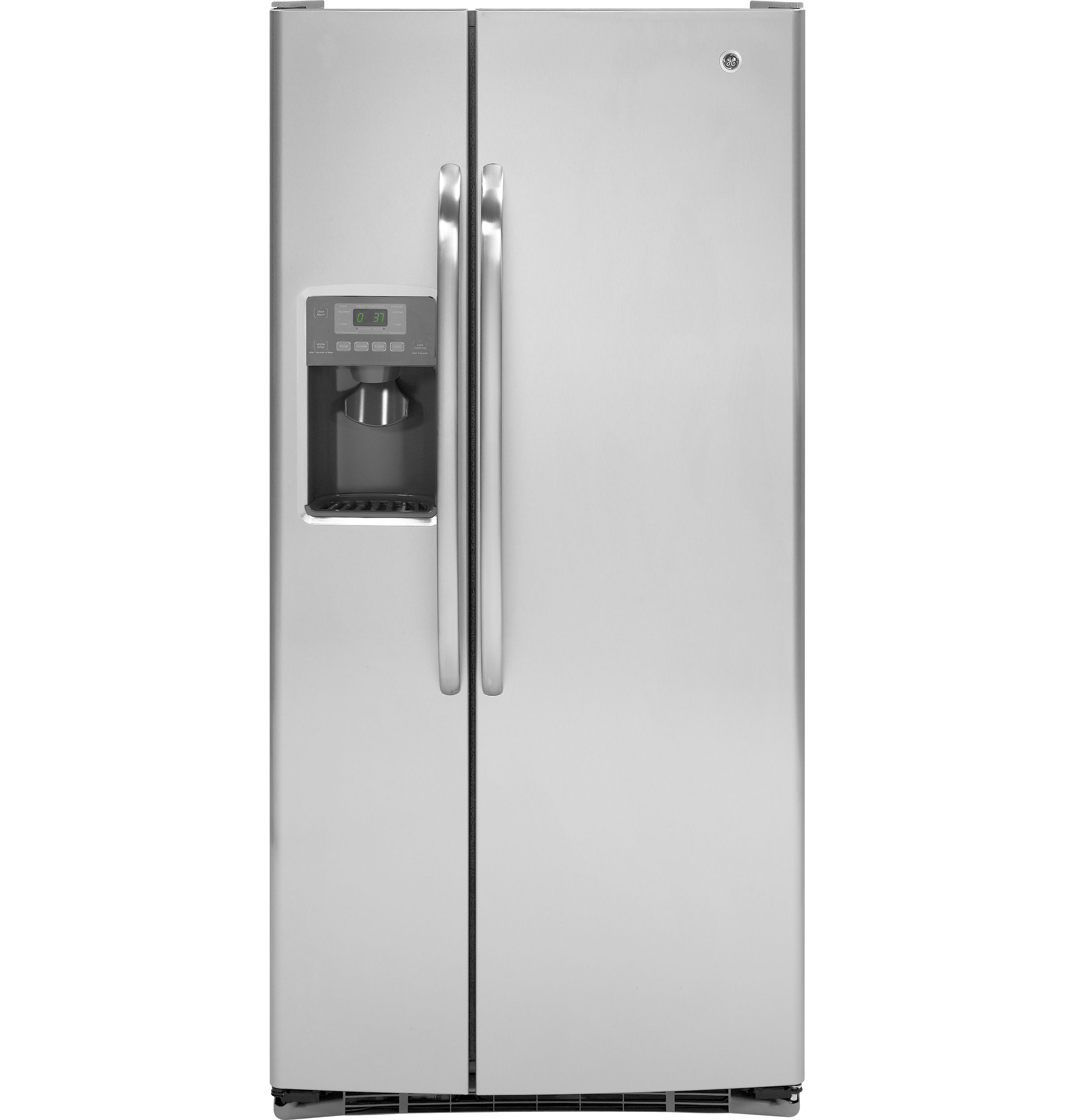 23.1 Cu. Ft. Side-By-Side Refrigerator with Dispenser GSHS3KGZSS