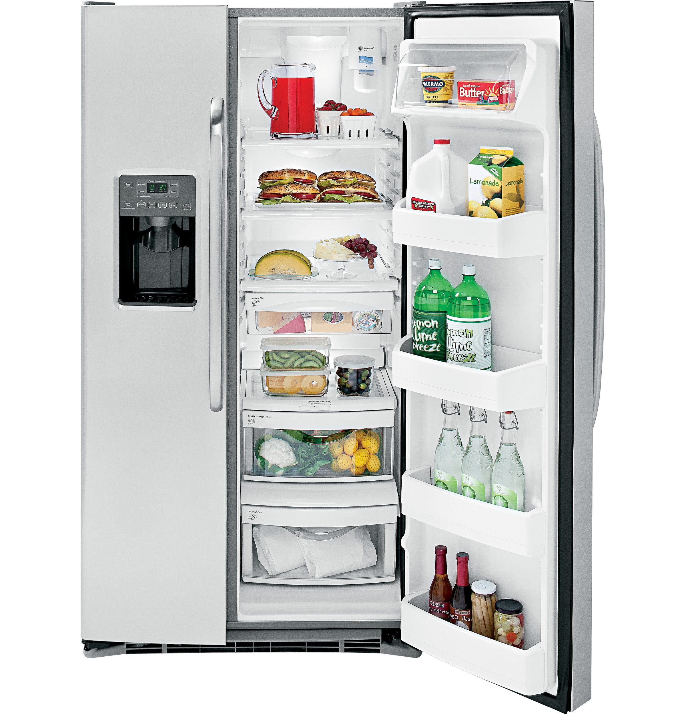 25.9 Cu. Ft. Side-By-Side Refrigerator GSHS6HGDSS