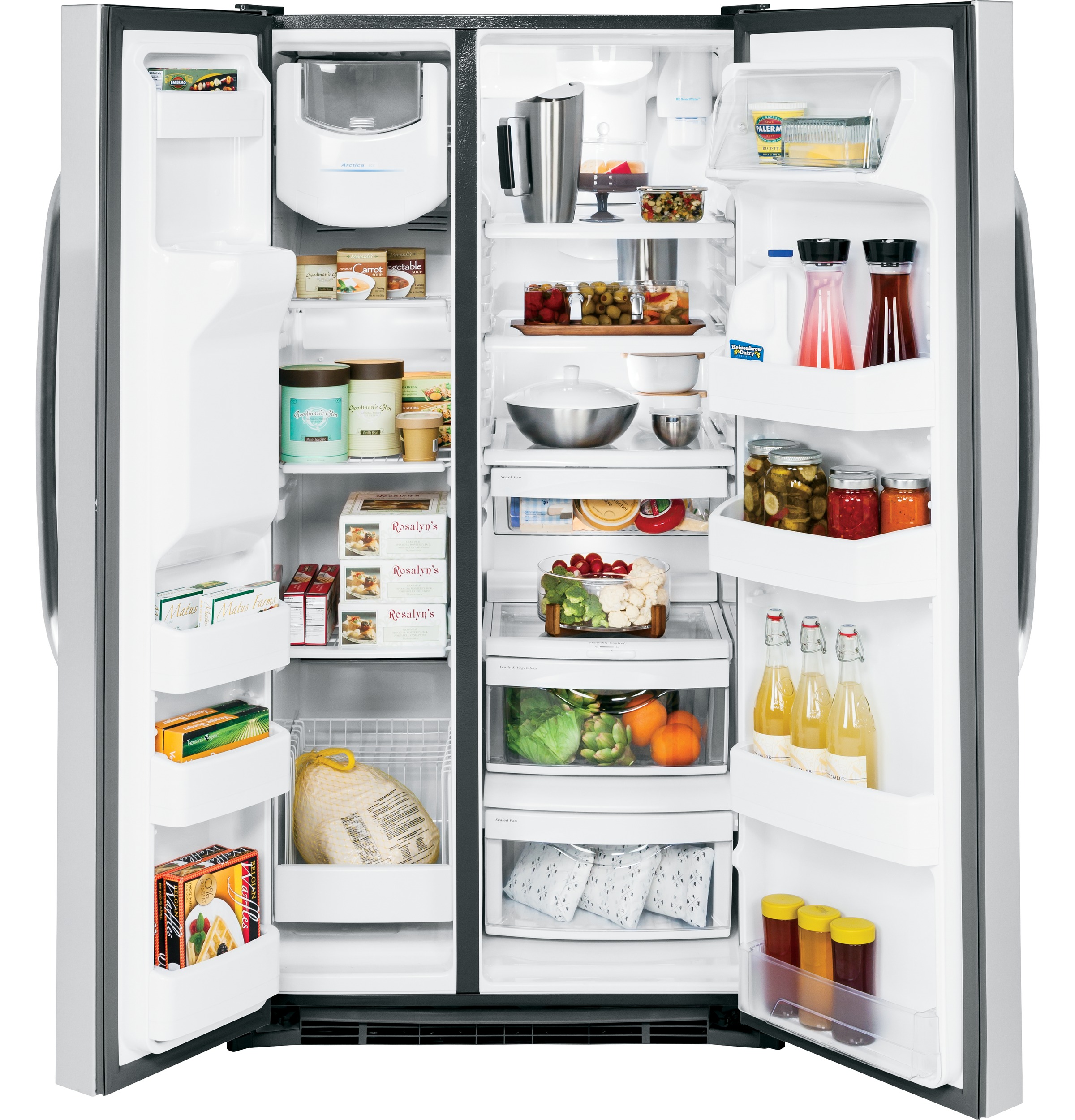 25.9 Cu. Ft. Side-By-Side Refrigerator GSHS6HGDSS