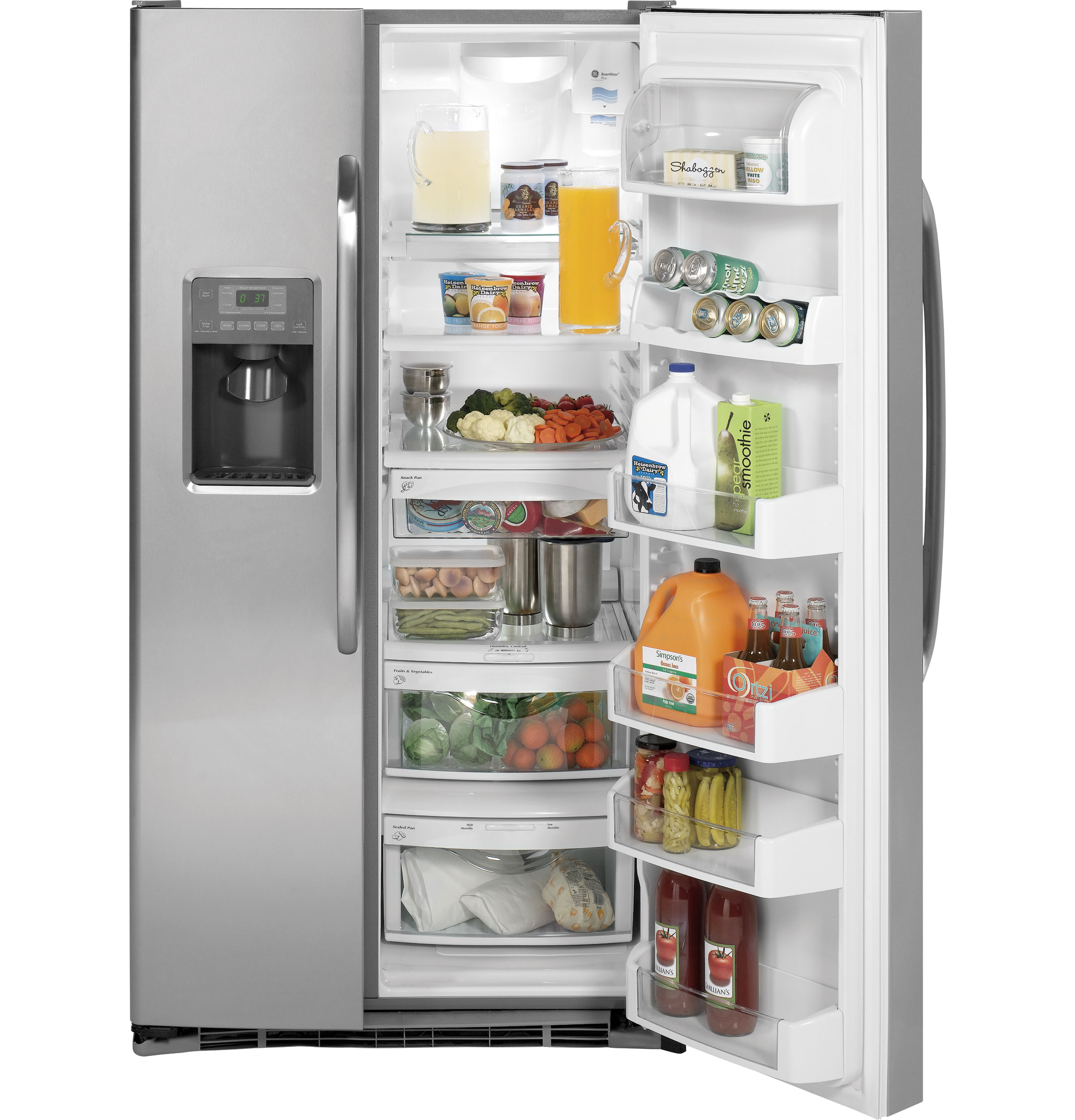 25.9 Cu. Ft. Side-By-Side Refrigerator with Dispenser GSHS6LGZSS