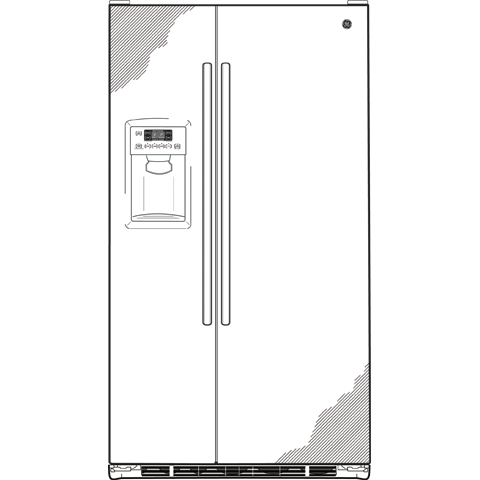 29.1 Cu. Ft. Side-by-Side Refrigerator GSHS9NGYSS