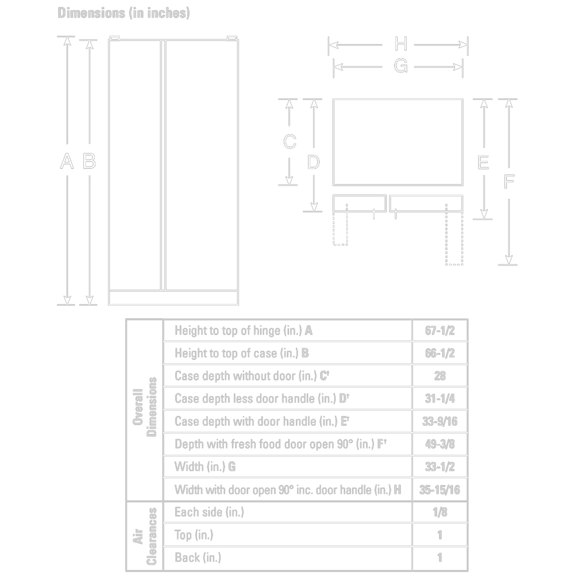 21.9 Cu. Ft. Capacity CleanSteel Side-By-Side Refrigerator with Dispenser GSL22QGPBS