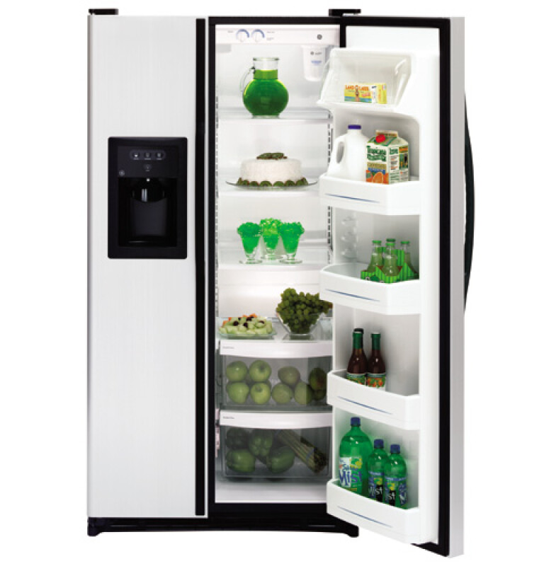 24.9 Cu. Ft. Capacity Side-By-Side Refrigerator with Dispenser GSL25JFPBS