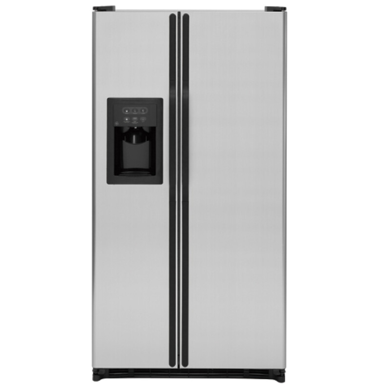 25.0 Cu. Ft. Capacity Stainless Side-By-Side Refrigerator with Dispenser GSL25KGRBS