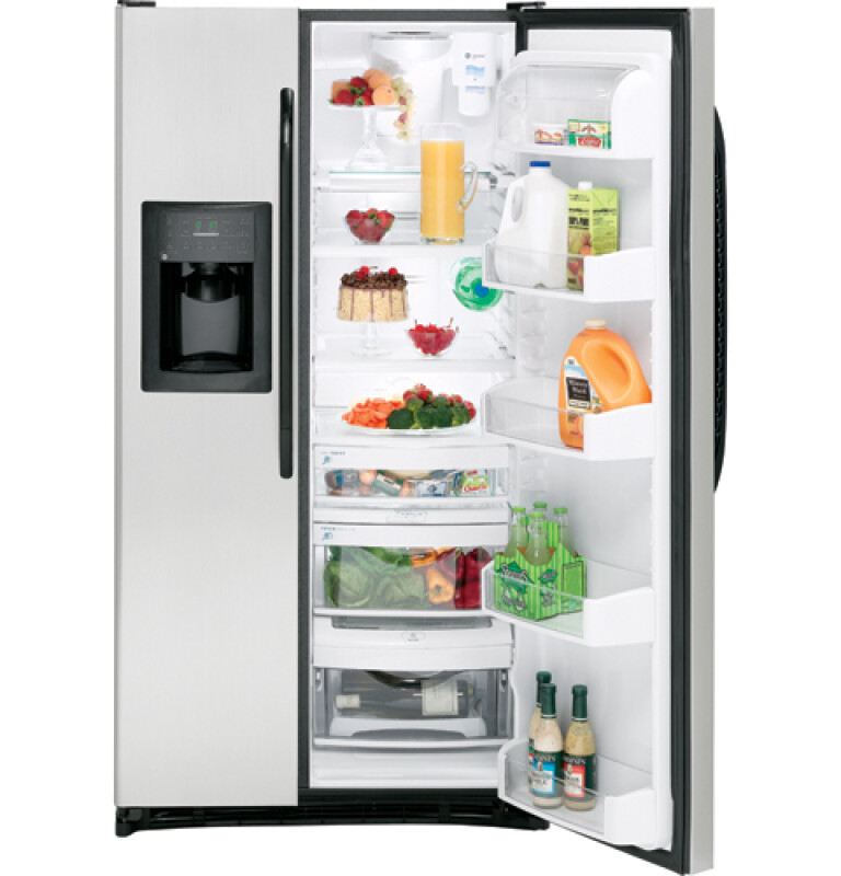25.4 Cu. Ft. Side-By-Side Refrigerator with Dispenser GSL25LGTBS