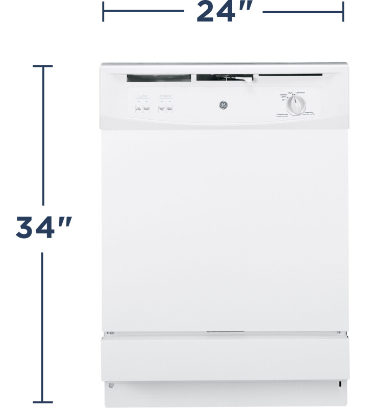 Spacemaker Under-the-Sink Dishwasher GSM2200VWW