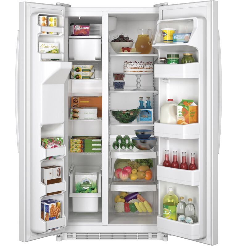 20.0 Cu. Ft. Side-By-Side Refrigerator GSS20ETHWW