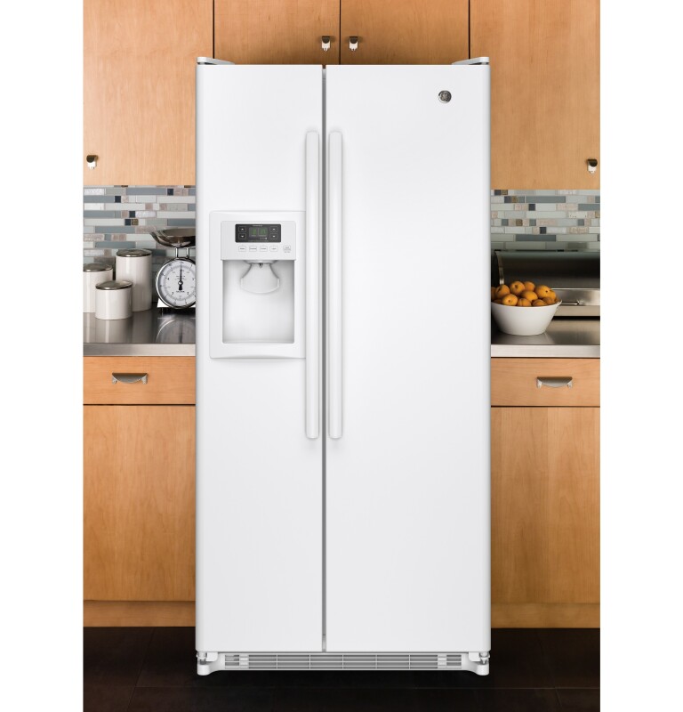 20.0 Cu. Ft. Side-By-Side Refrigerator GSS20ETHWW