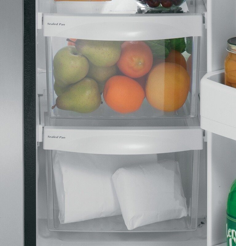 20.0 Cu. Ft. Side-By-Side Refrigerator GSS20GSDSS