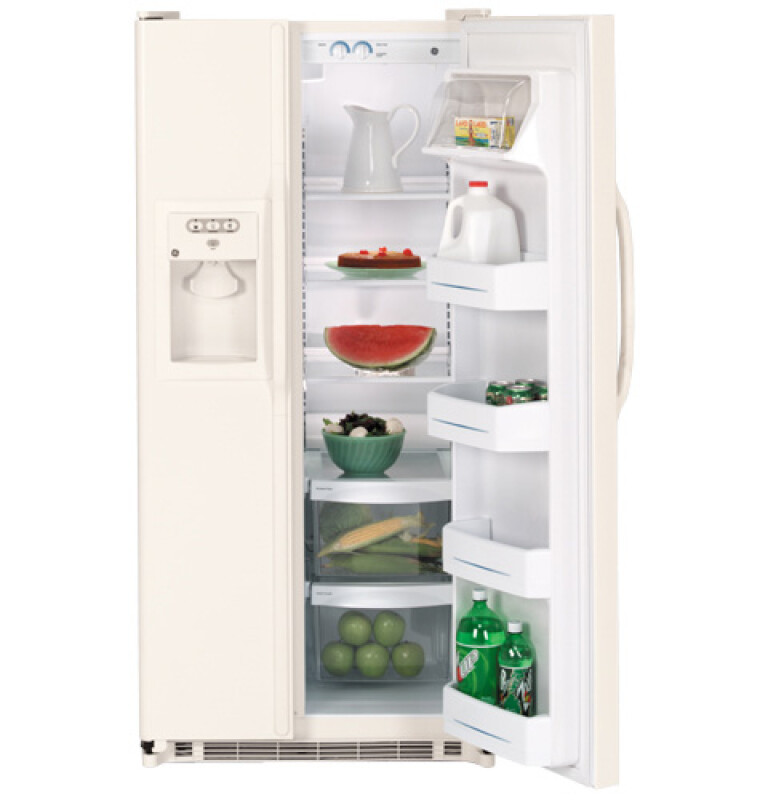 19.9 Cu. Ft. Capacity Side-By-Side Refrigerator with Dispenser GSS20IEPBB