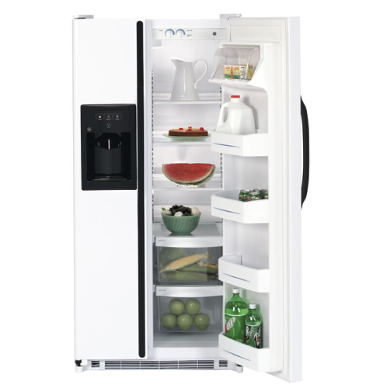 19.9 Cu. Ft. Capacity Side-By-Side Refrigerator with Dispenser GSS20IEPWH