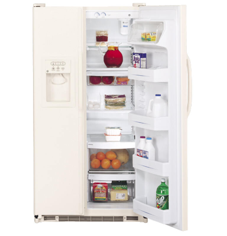 21.8 Cu. Ft. Side-By-Side Refrigerator with Dispenser GSS22KGMCC