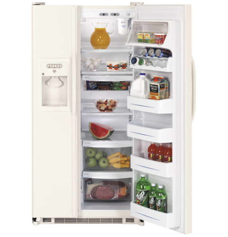 21.9 Cu. Ft. Capacity Side-By-Side Refrigerator with Dispenser GSS22QGPCC