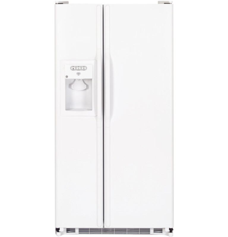 21.9 Cu. Ft. Capacity Side-By-Side Refrigerator with Dispenser GSS22QGPWW