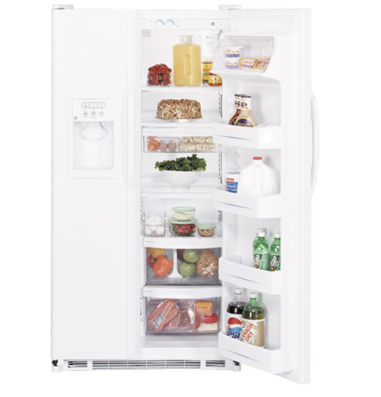 21.8 Cu. Ft. Side-By-Side Refrigerator with Dispenser GSS22VGMCC