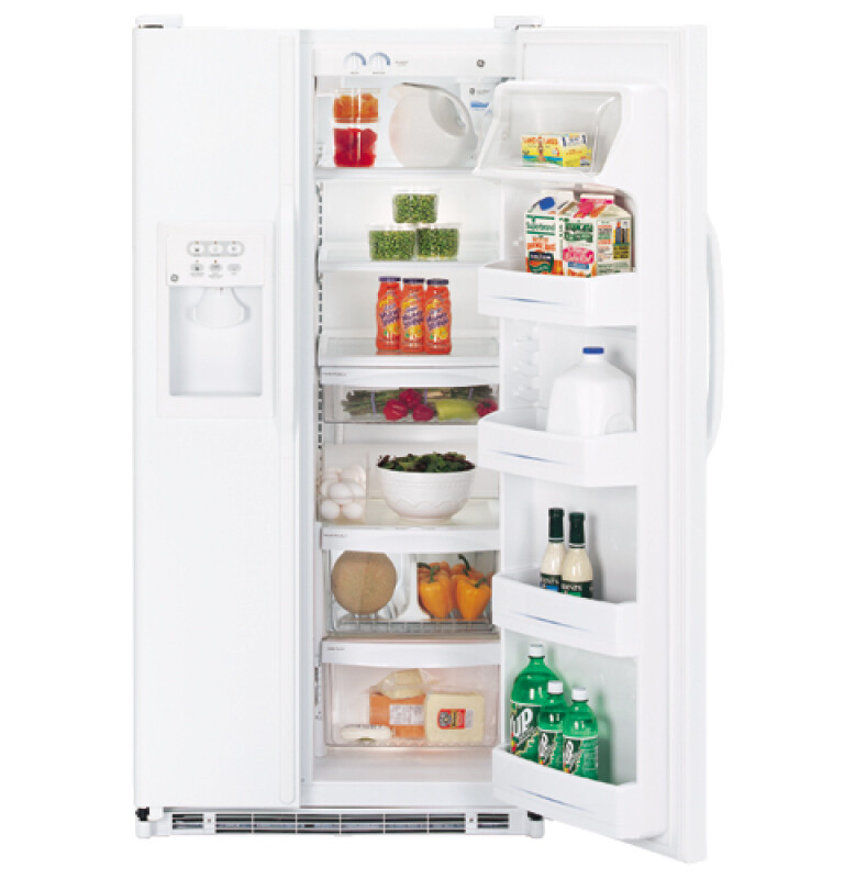 21.8 Cu. Ft. Side-By-Side Refrigerator with Dispenser GSS22VGMWW