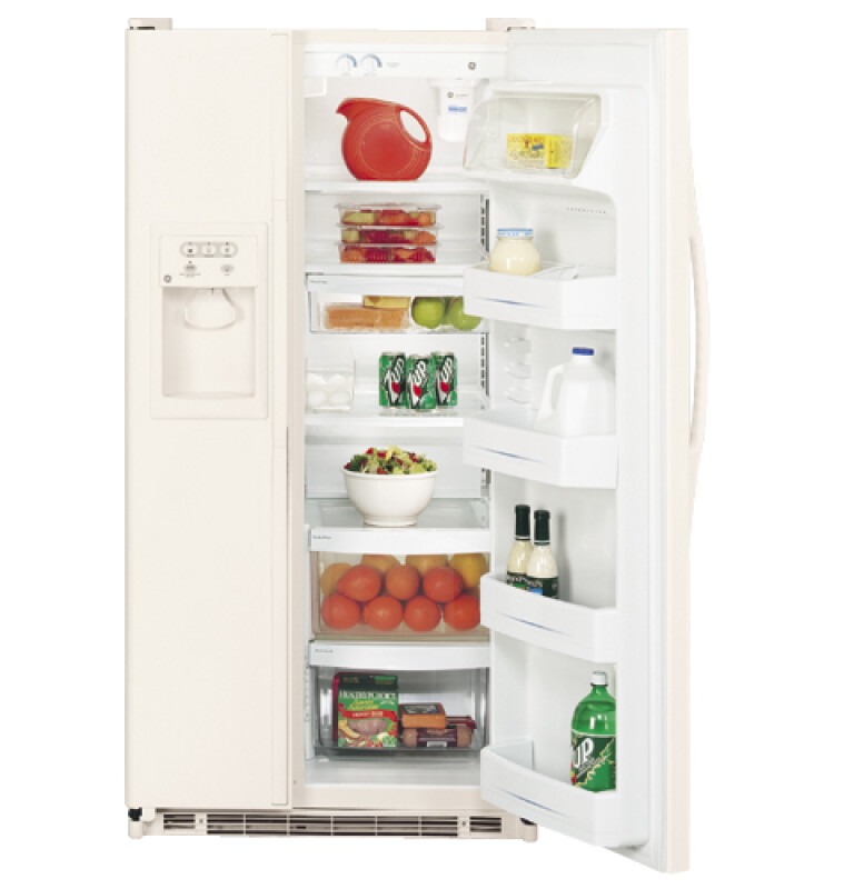 21.8 Cu. Ft. Side-By-Side Refrigerator with Dispenser GSS22WGMCC