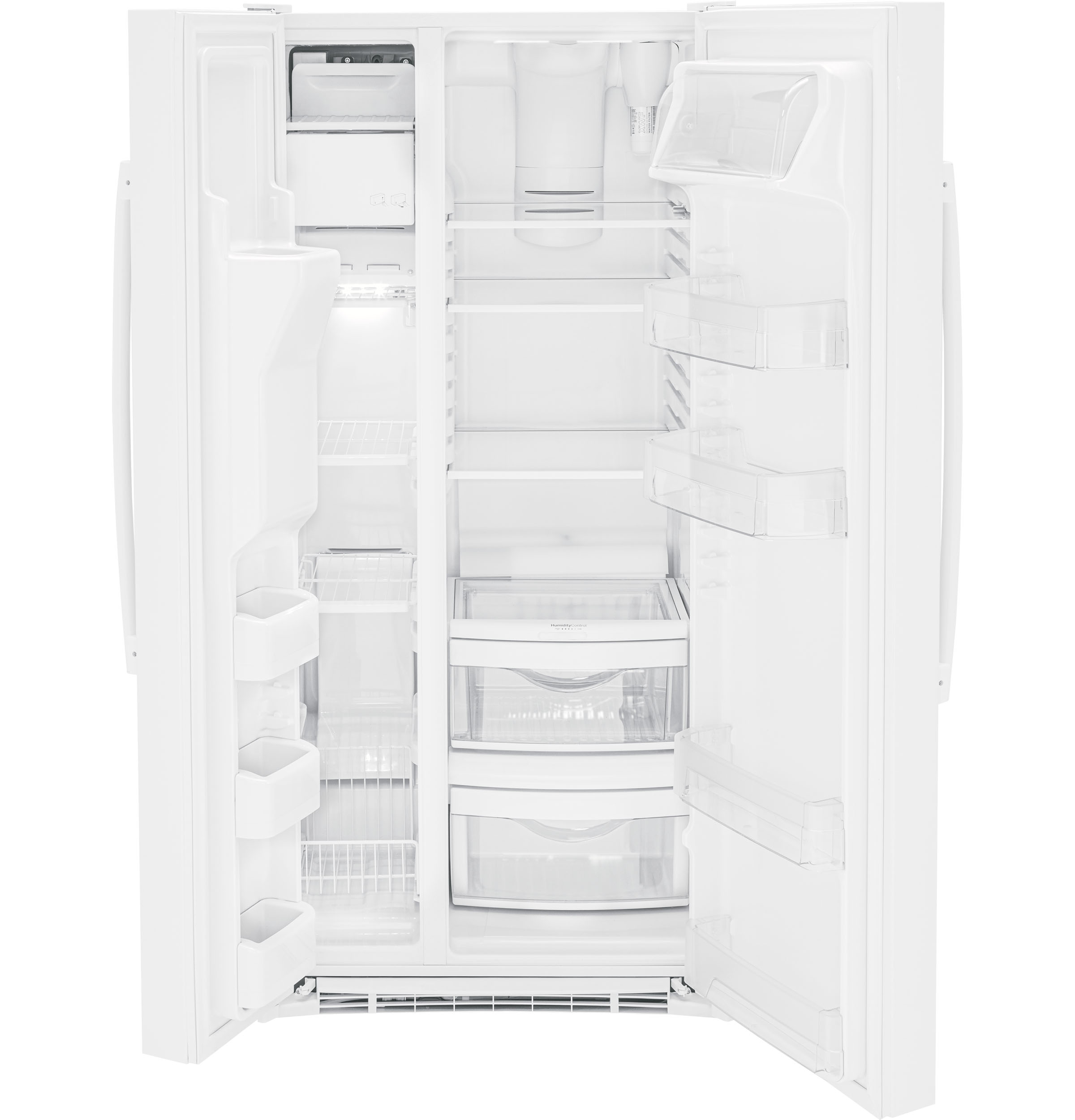 23.0 Cu. Ft. Side-By-Side Refrigerator GSS23GGPWW