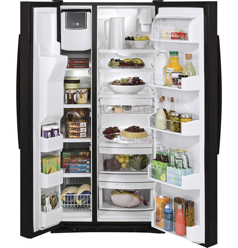 23.2 Cu. Ft. Side-By-Side Refrigerator GSS23HGHBB