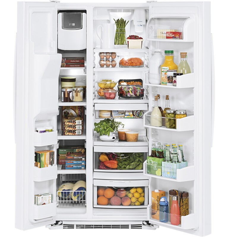 23.2 Cu. Ft. Side-By-Side Refrigerator GSS23HGHWW