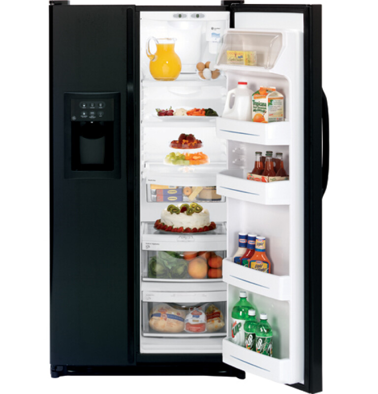 23.1 Cu. Ft. Side-By-Side Refrigerator with Dispenser GSS23KGSBB