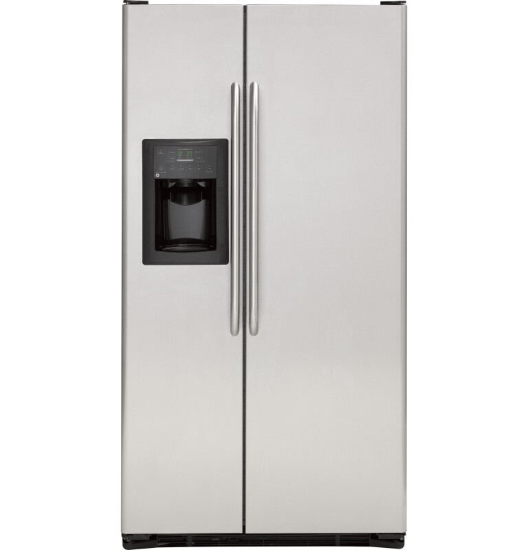 23.1 Cu. Ft. Stainless Side-By-Side Refrigerator with Dispenser GSS23WSTSS