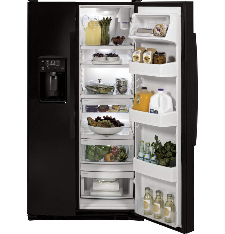 25.3 Cu. Ft. Side-By-Side Refrigerator GSS25GGHBB