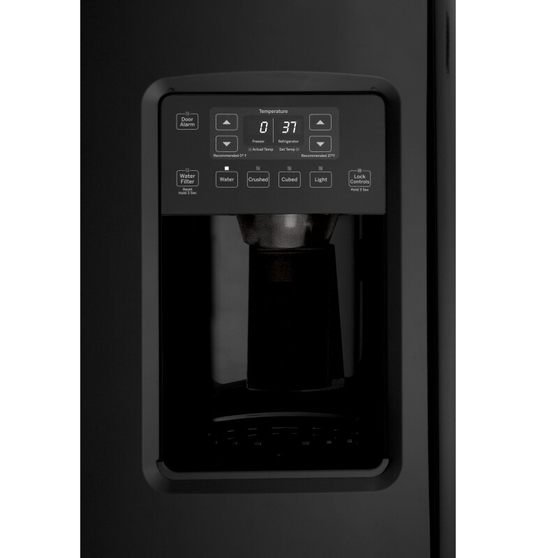 25.3 Cu. Ft. Side-By-Side Refrigerator GSS25GGHBB