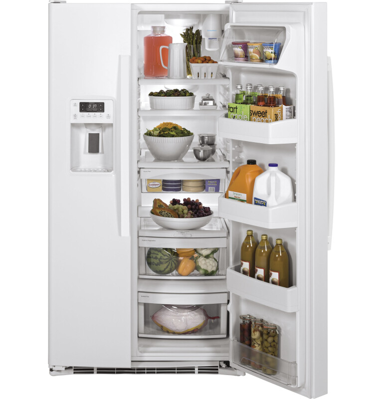 25.3 Cu. Ft. Side-By-Side Refrigerator GSS25GGHWW