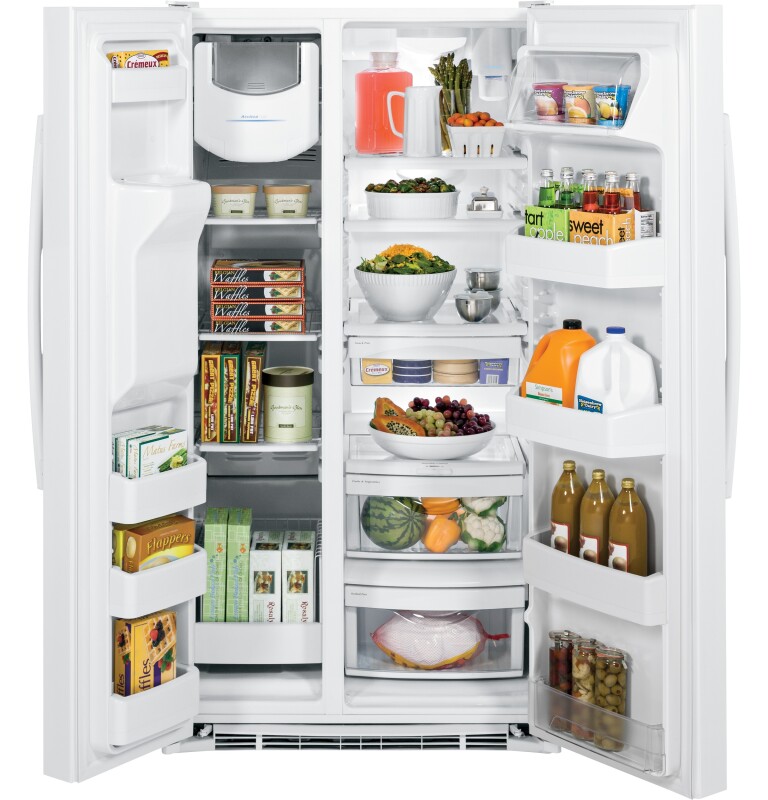 25.3 Cu. Ft. Side-By-Side Refrigerator GSS25GGHWW