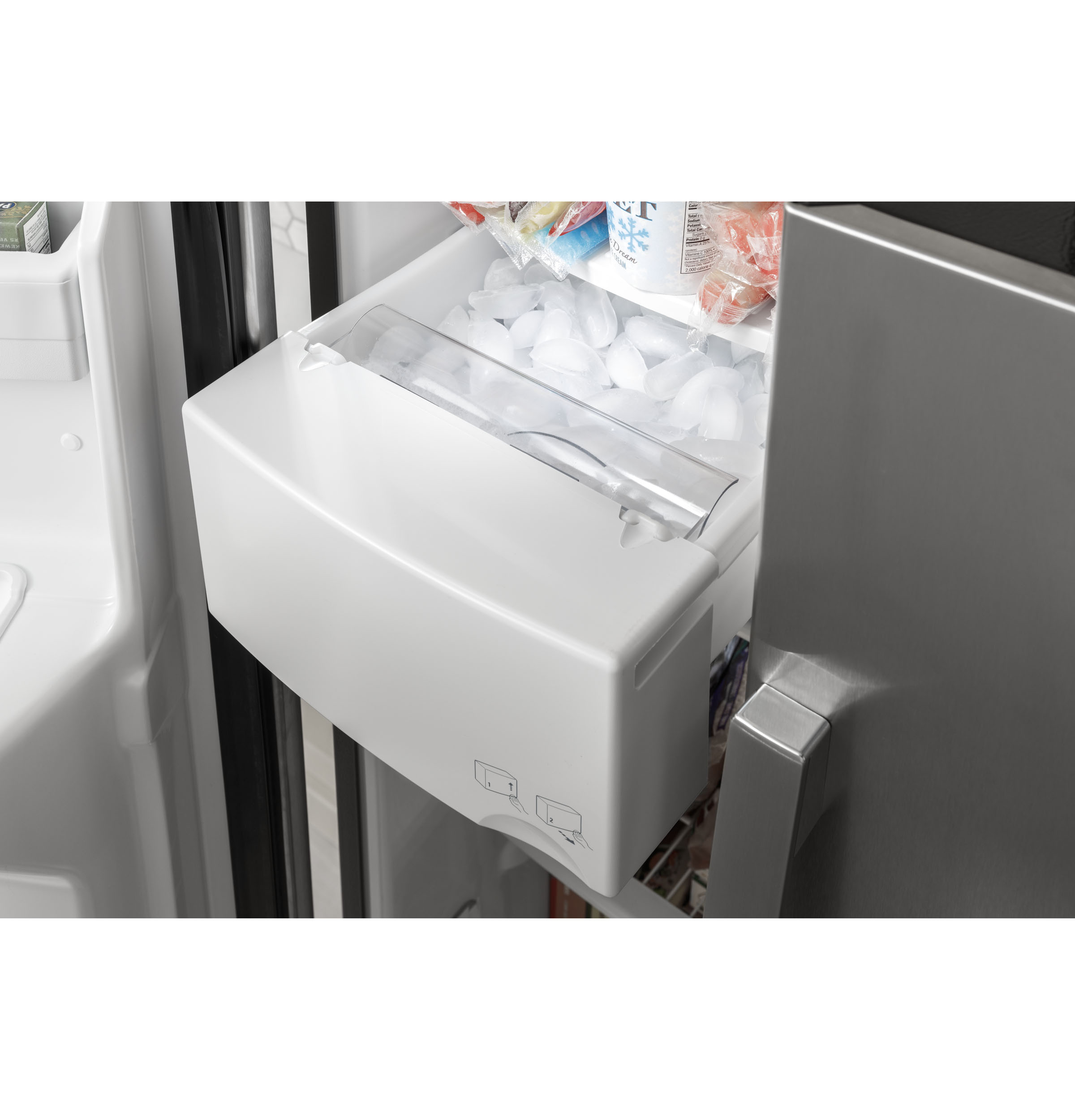 25.3 Cu. Ft. Side-By-Side Refrigerator GSS25GGPWW