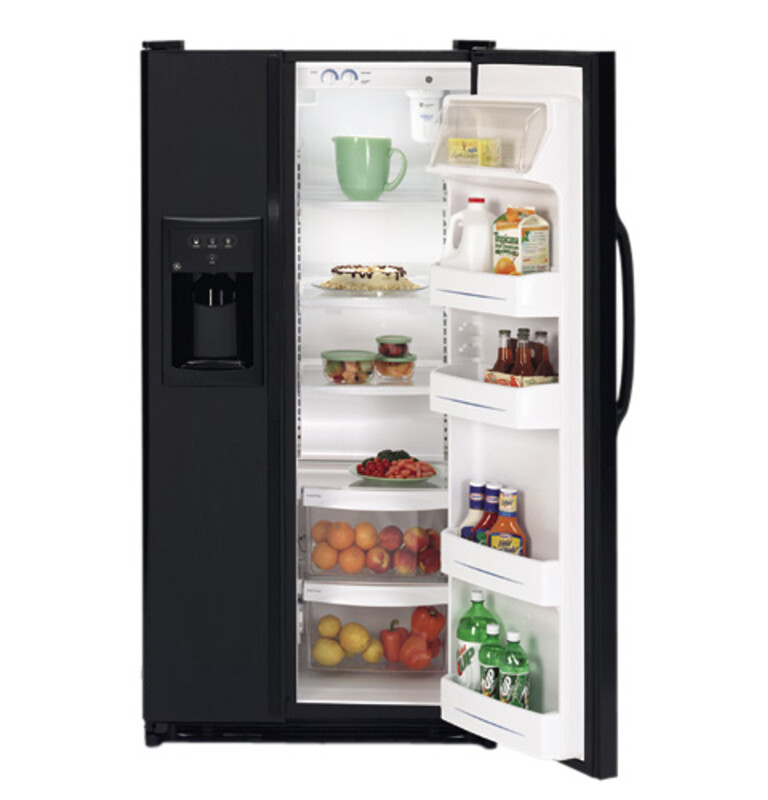 25.0 Cu. Ft. Side-By-Side Refrigerator with Dispenser GSS25IFPBB