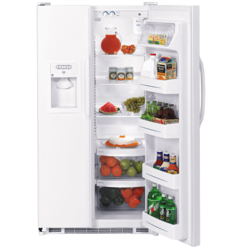 25.0 Cu. Ft. Side-By-Side Refrigerator with Dispenser GSS25IFPCC
