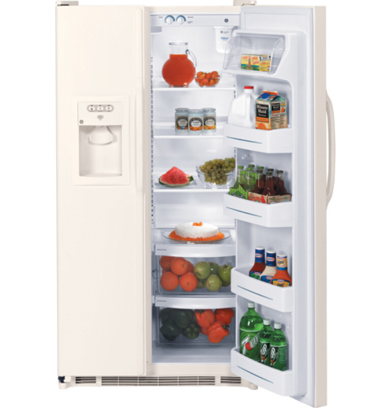 25.0 Cu. Ft. Side-By-Side Refrigerator with Dispenser GSS25IFRCC