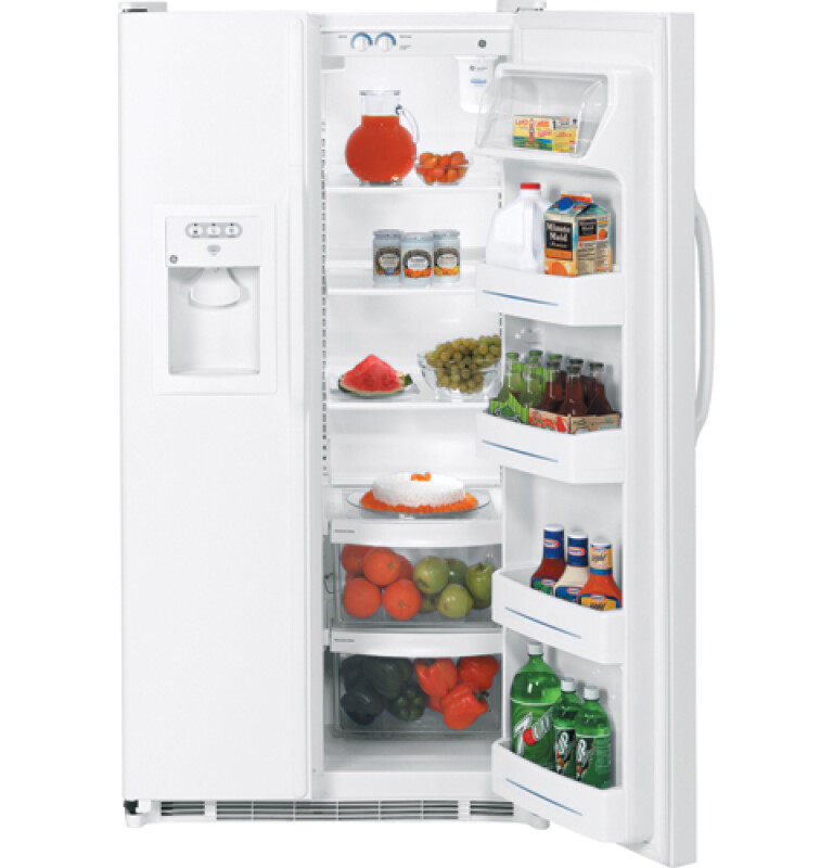 25.0 Cu. Ft. Side-By-Side Refrigerator with Dispenser GSS25IFRCC