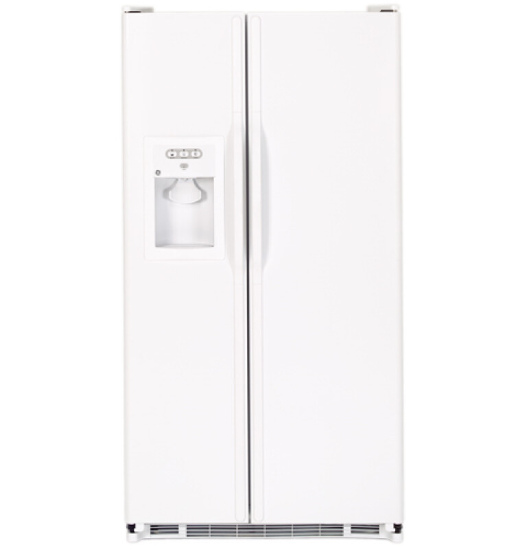 25.0 Cu. Ft. Capacity Side-By-Side Refrigerator with Dispenser GSS25JFPWW