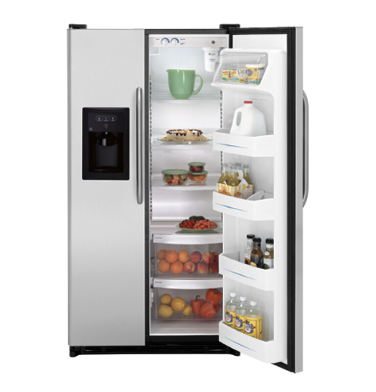 25.0 Cu. Ft. Capacity Side-By-Side Refrigerator with Dispenser GSS25JFPCC