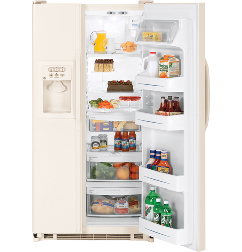 25.4 Cu. Ft. Side-By-Side Refrigerator with Dispenser GSS25KGSCC