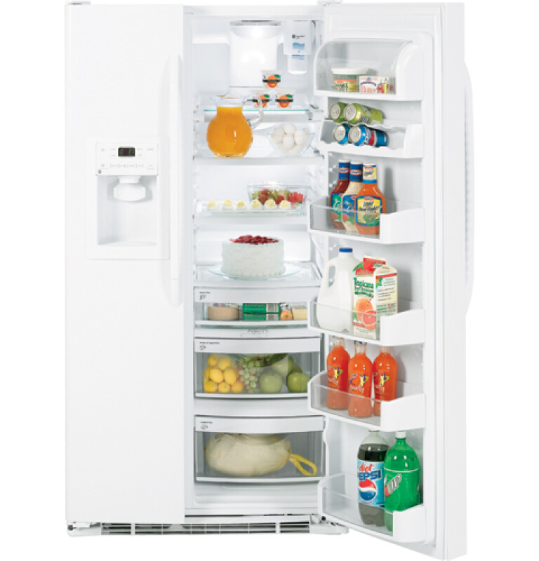 25.4 Cu. Ft. Side-By-Side Refrigerator with Dispenser GSS25KGTBB