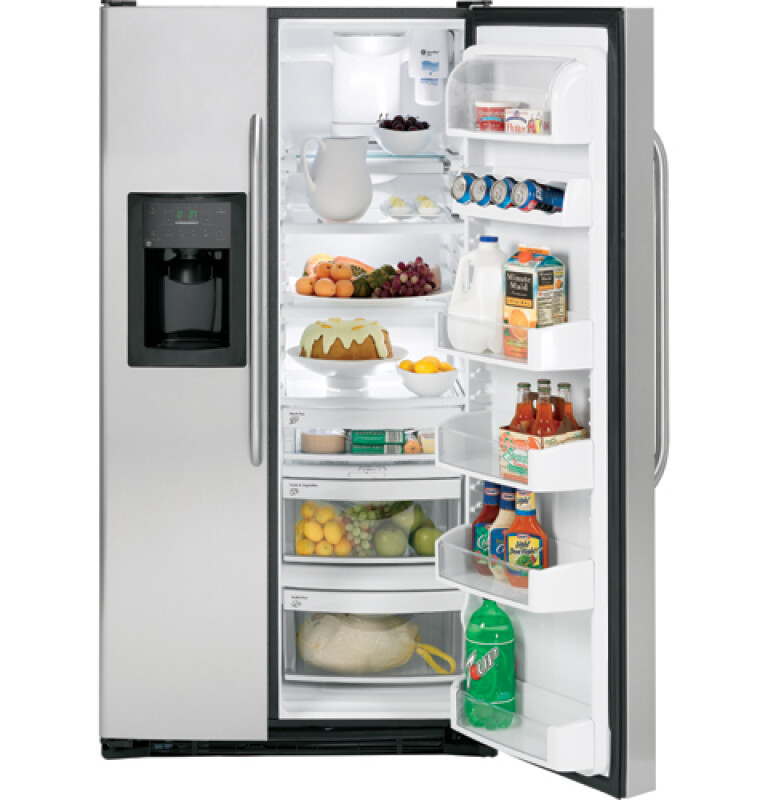 25.4 Cu. Ft. Side-By-Side Refrigerator with Dispenser GSS25KGTBB