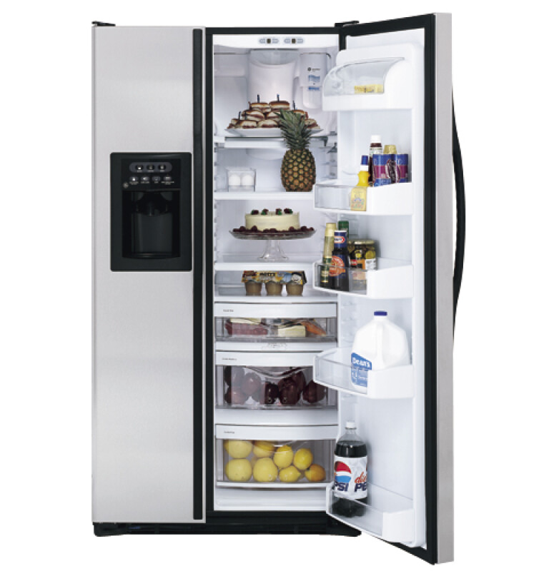25.4 Cu. Ft. Stainless Side-by-Side Refrigerator GSS25LSMBS