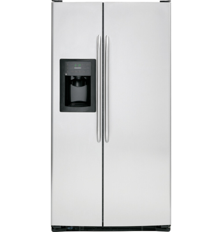 25.4 Cu. Ft. Stainless Side-By-Side Refrigerator with Dispenser GSS25LSTSS