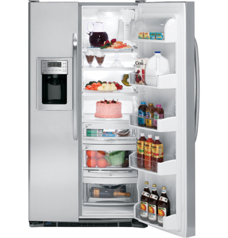 25.4 Cu. Ft. Side-By-Side Refrigerator with Dispenser GSF25LGWBB